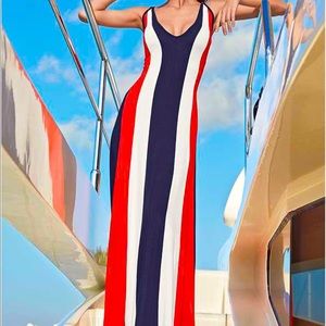 Venus patriotic ❤️🤍💙 maxi dress size medium